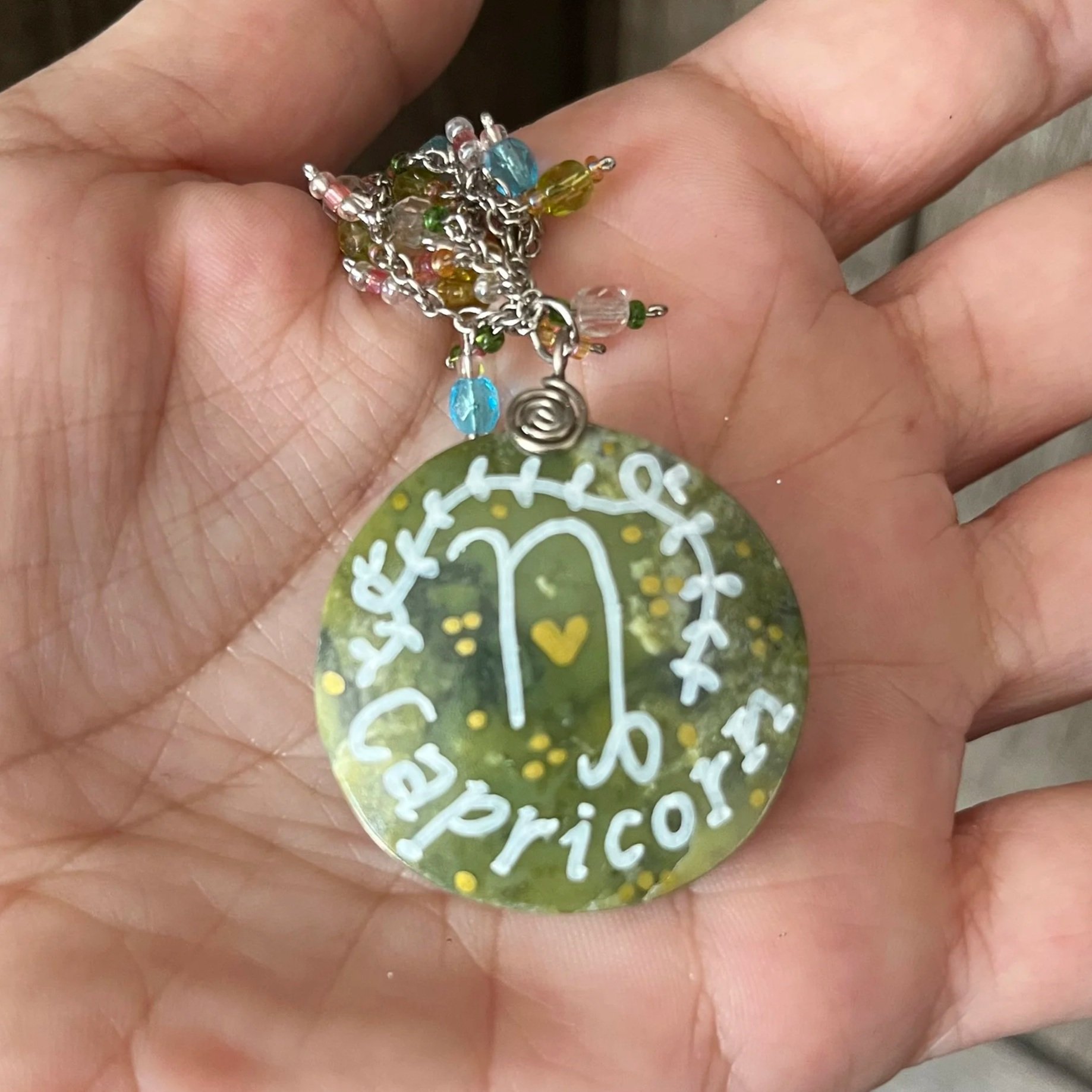 Serpentine Capricorn Magnet