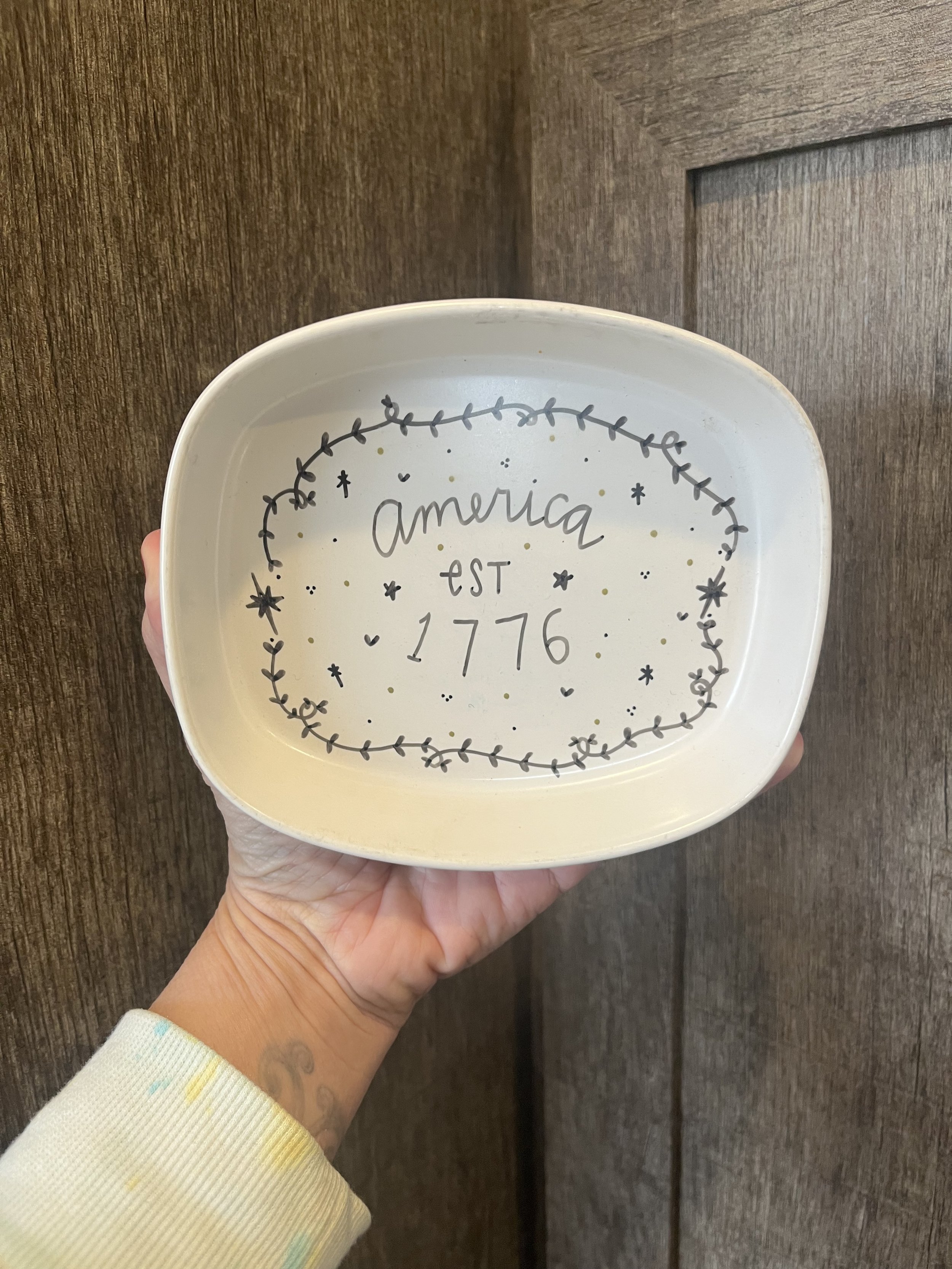 Americana Trinket Tray