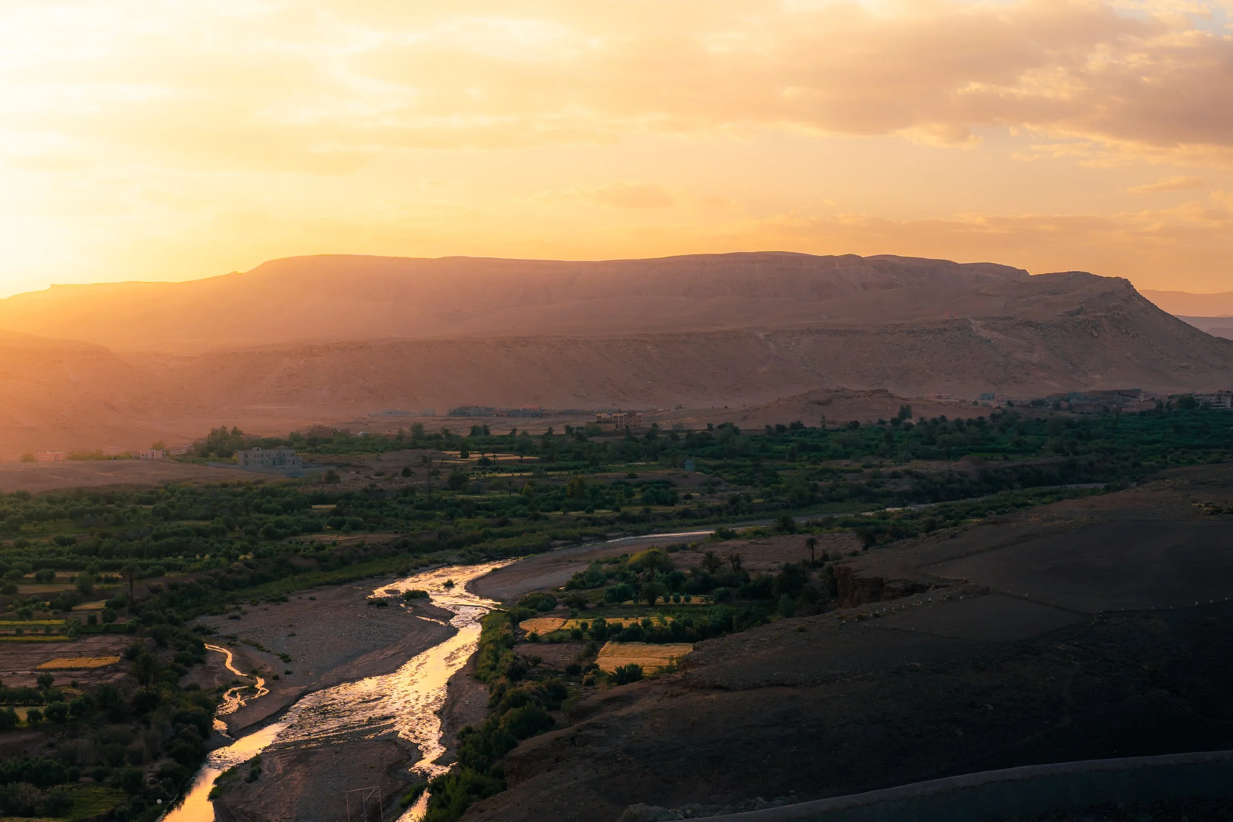 Ait ben Haddou Morocco sunset.jpg