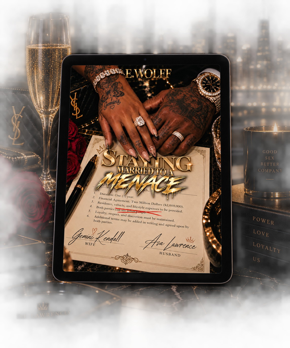 Staying Married to A Menace-EBOOK