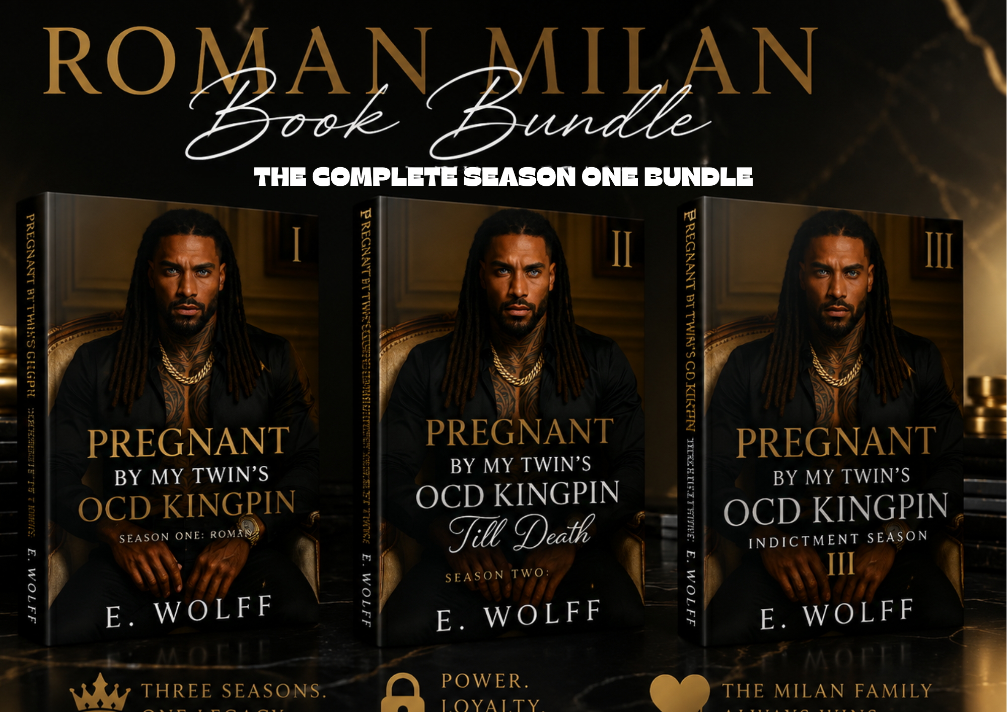 ROMAN MILAN: SEASON 1 of the Milan Files– THE COMPLETE COLLECTION