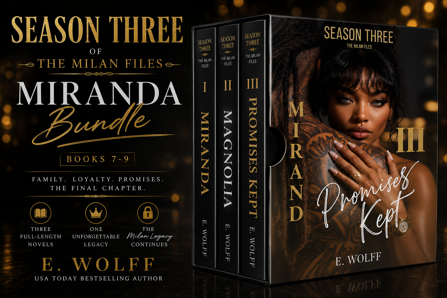 MIRANDA MILAN: SEASON 3 of the Milan Files– THE COMPLETE COLLECTION