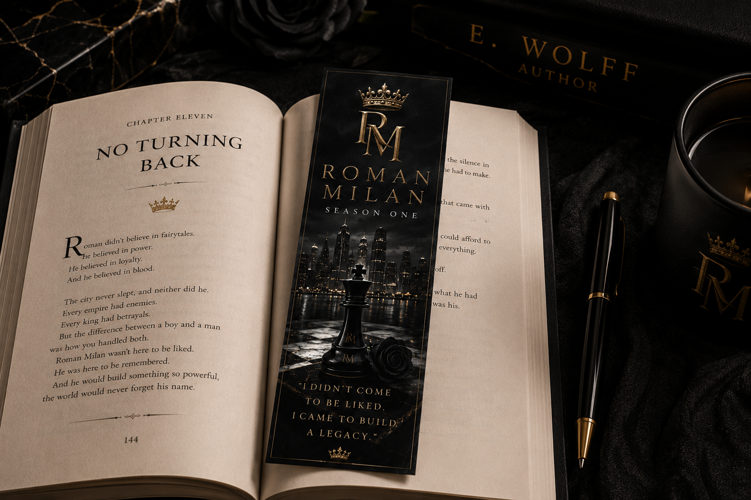 Season One of the Milan Files: Roman Bookmarks
