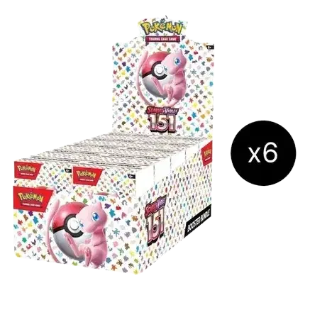 Pokemon 151 Sealed Booster Bundle Display Case (60 Booster Bundles)