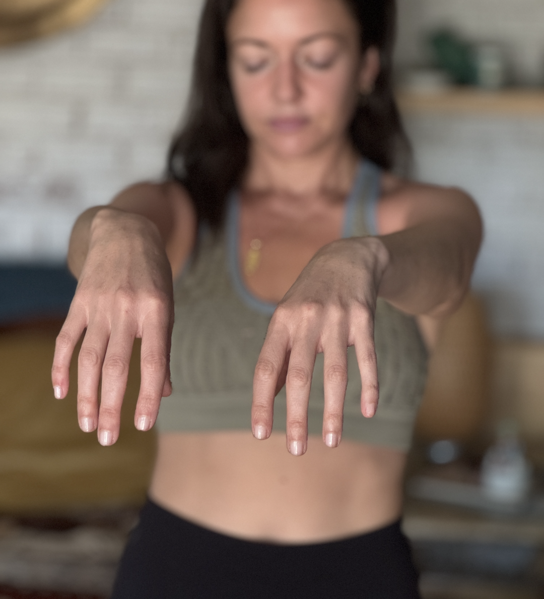 Understanding where you hold tension when you suppress yourself