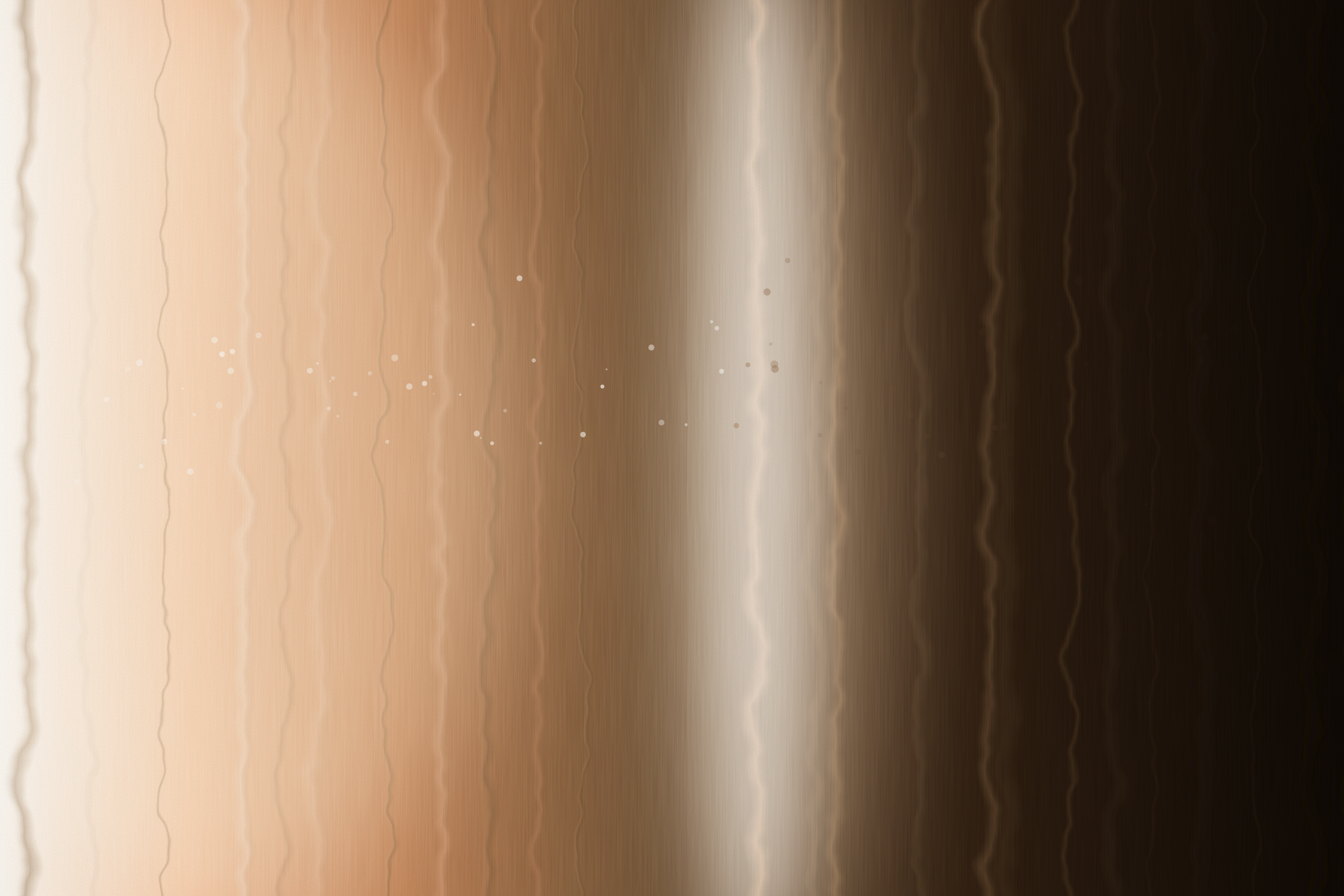 A horizontal gradient moving from cream and peach tones into deep warm brown, representing the threshold between an incomplete understanding of self-loyalty and a fuller, embodied one.