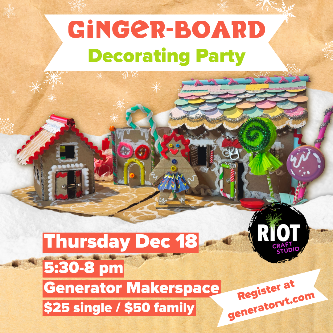 Ginger-Board Decorating Party