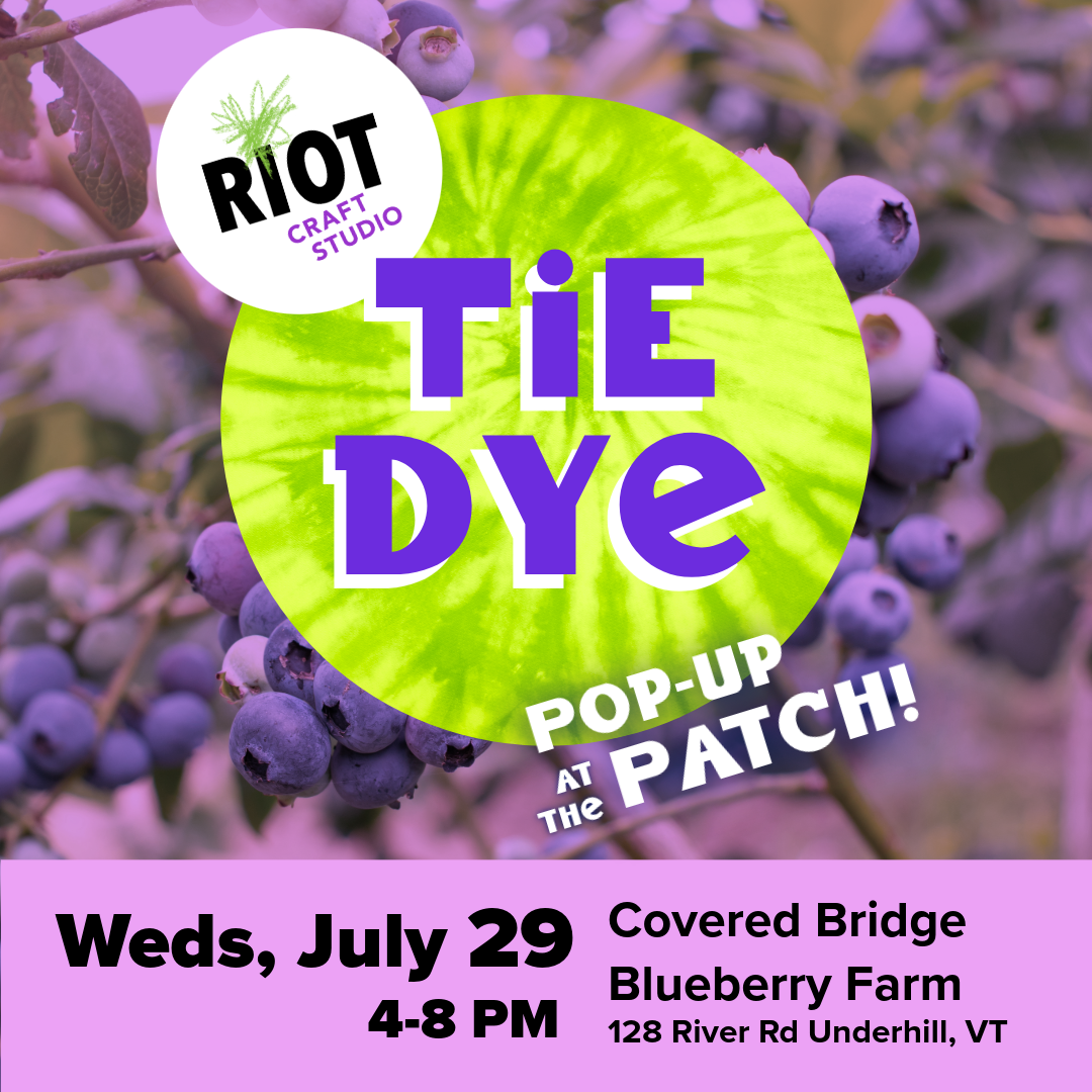 Tie-Dye at the Patch!