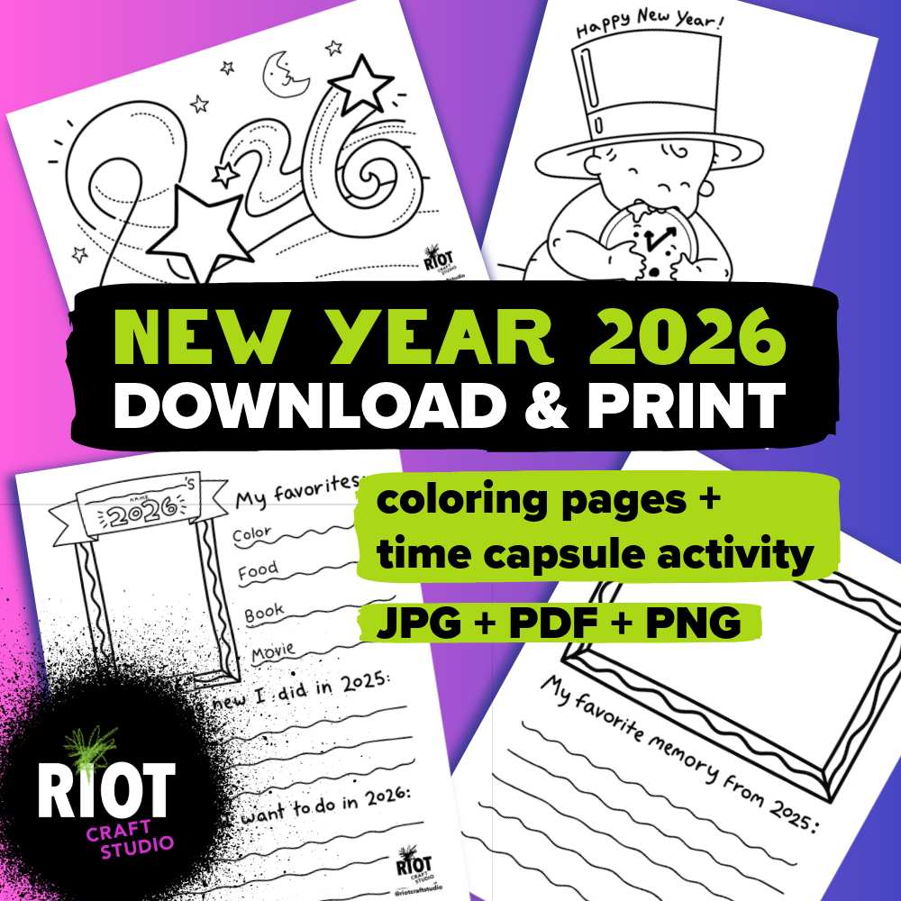 New Year 2026 Printable Bundle