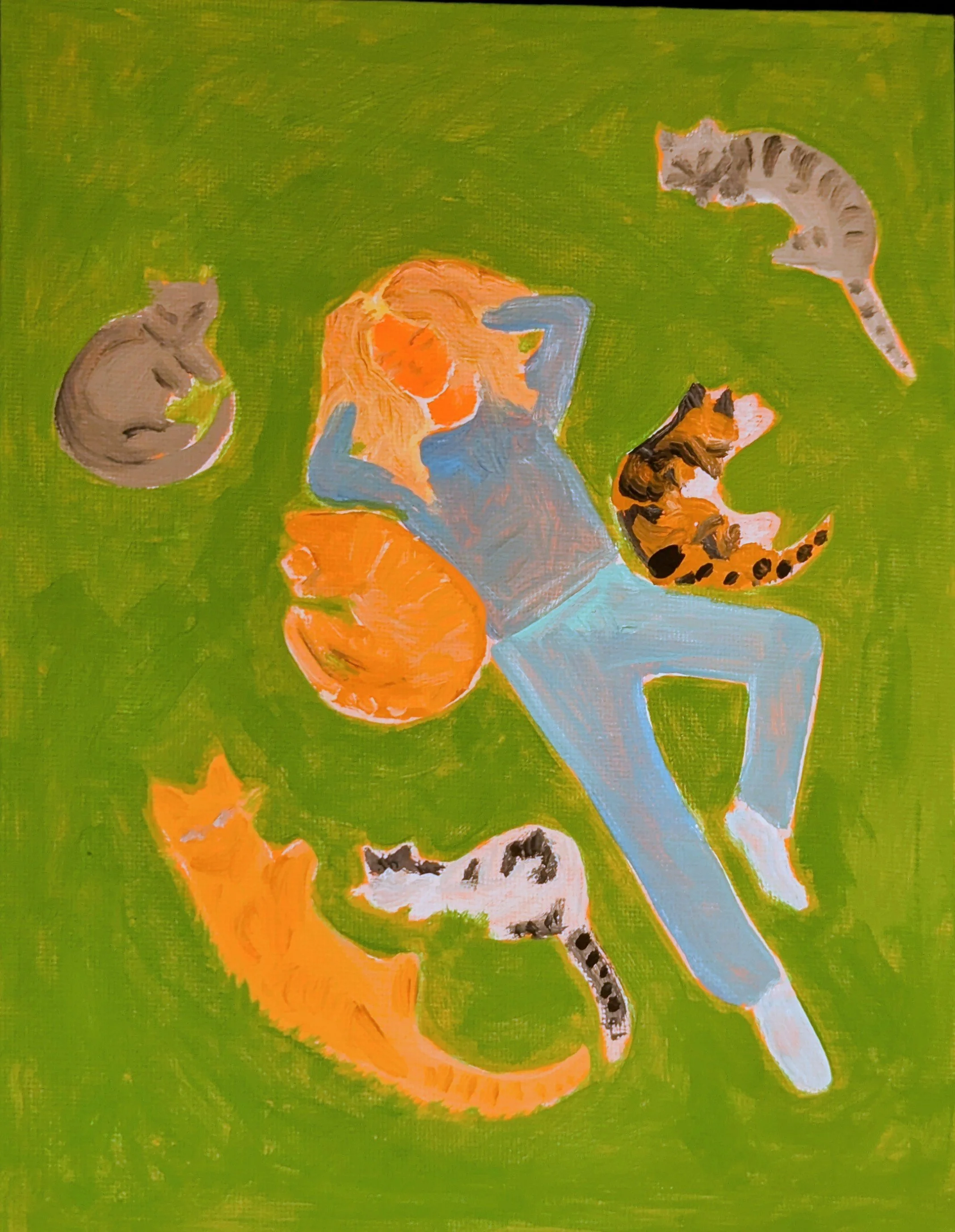 me and all the cats I ever had