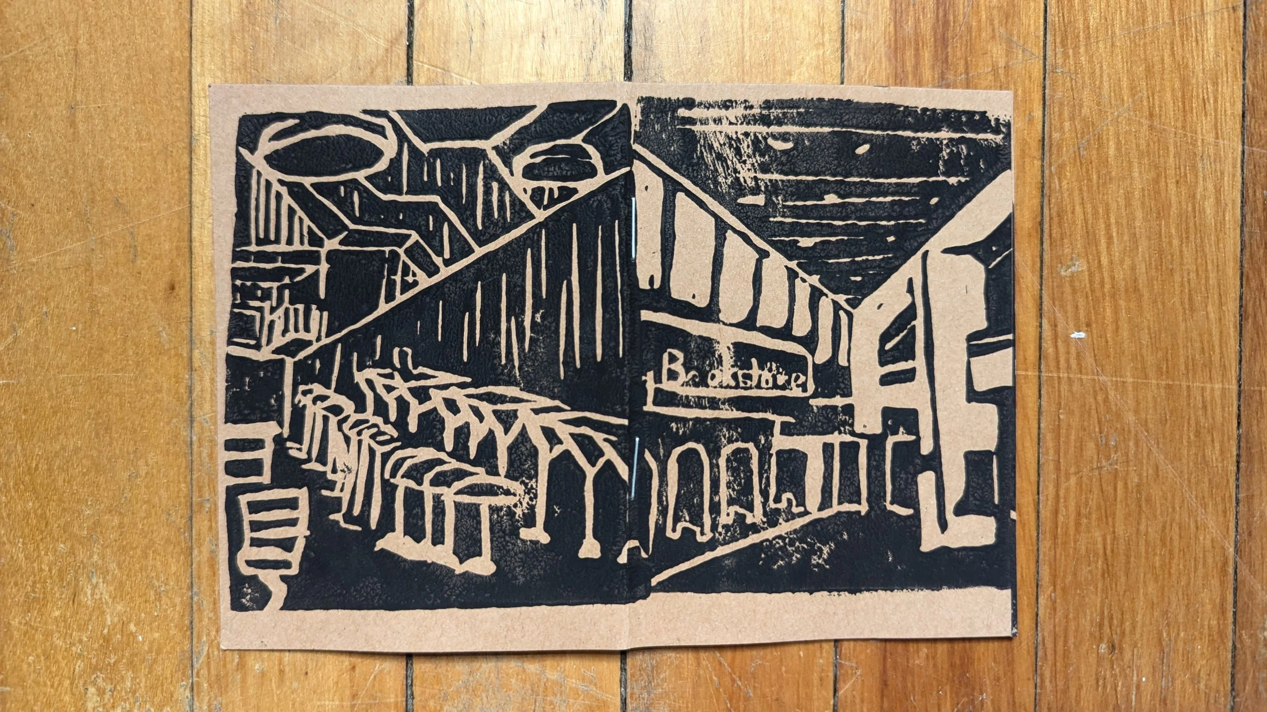 The University Centre Eating Area and The Campus Bookstore