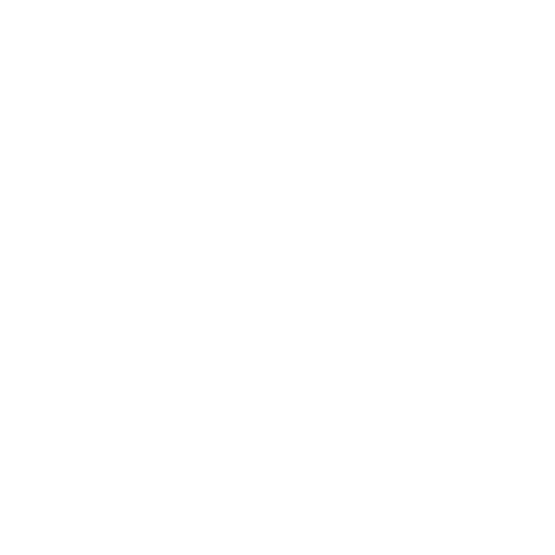 White outline of various irregular shapes connected like a stained glass window on a black background.