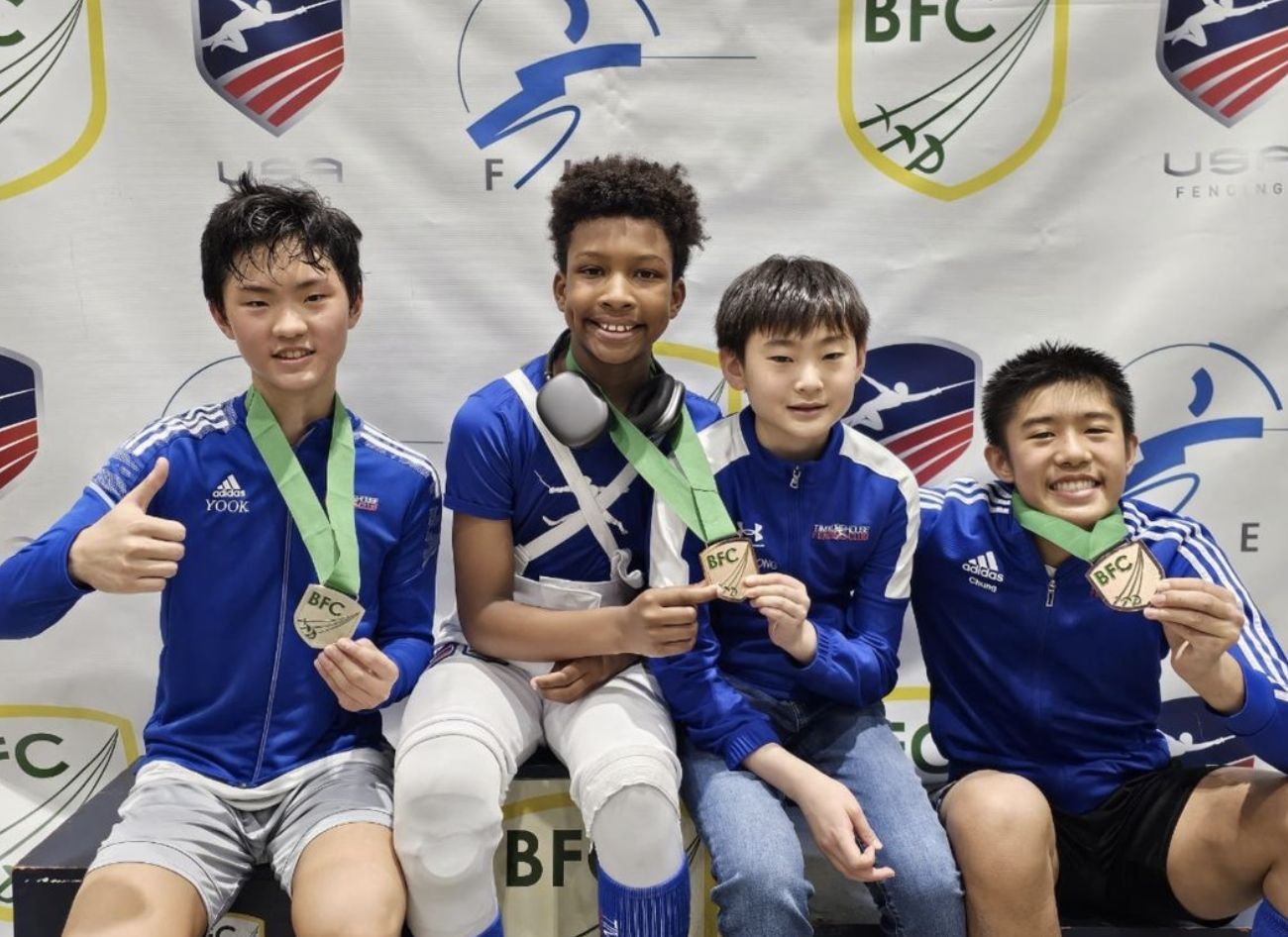 It was Magic for the Young TMFC Men's Fencers in Birmingham