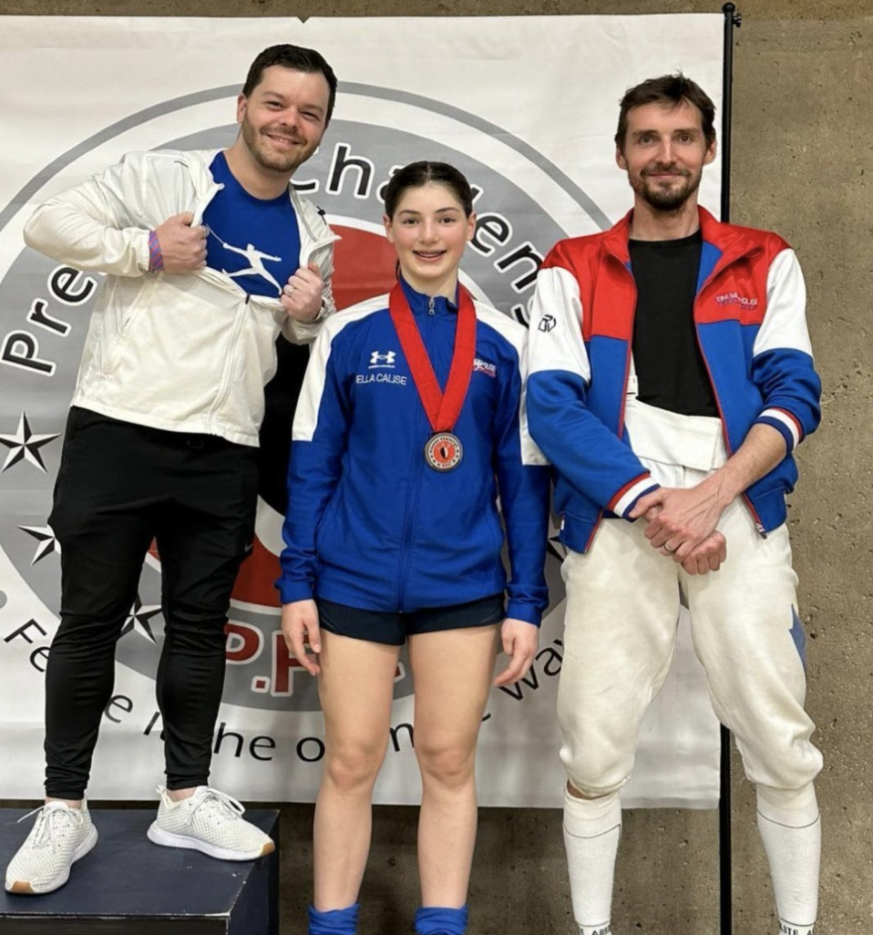 Medals, Ratings Were Earned by TMFC Fencers at the Premier Challenge ROC/RJCC