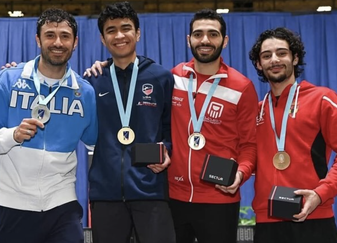 Ziad Elsissy Wins Bronze at the Italian World Cup