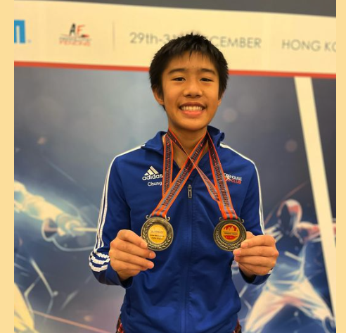Connor Chung Wins International Medals