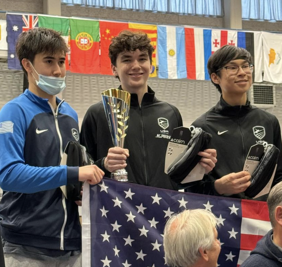 Robert Wang, Nickolas Rusadze Win Medals at Junior, Cadet World Cups