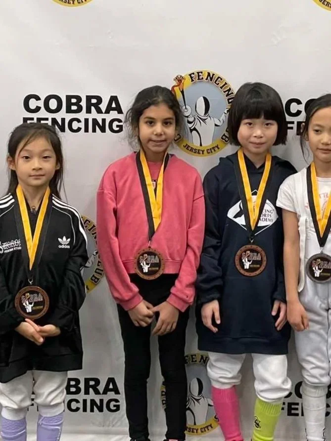 Epée Fencer Lily Abdallah Medals at The Cobra Challenge