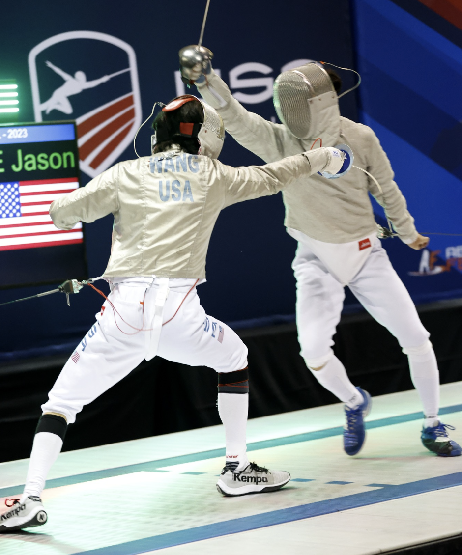 Robert Wang Wins Cadet Men's Saber Gold at the October NAC