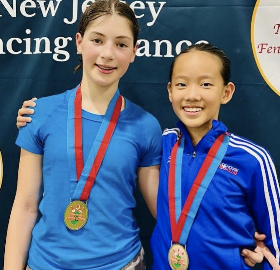 Ella Calise Grace Feng medals NJFA.png