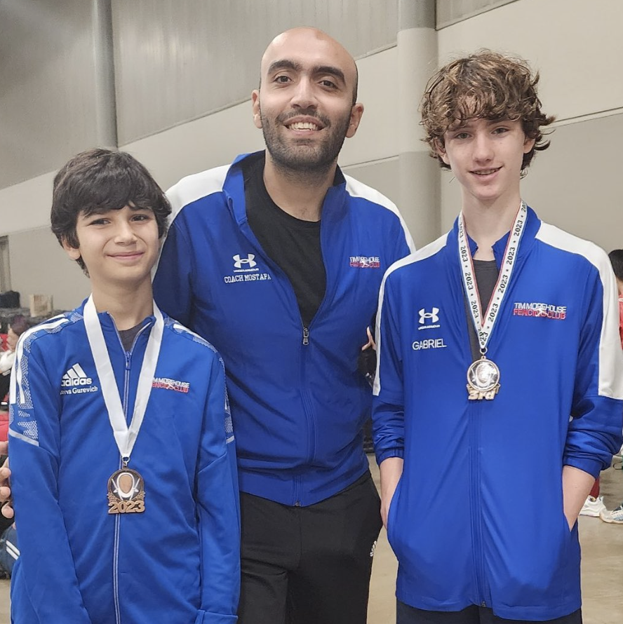 Gabriel Clark, Benjaminn Gurevitch Medals texas.png