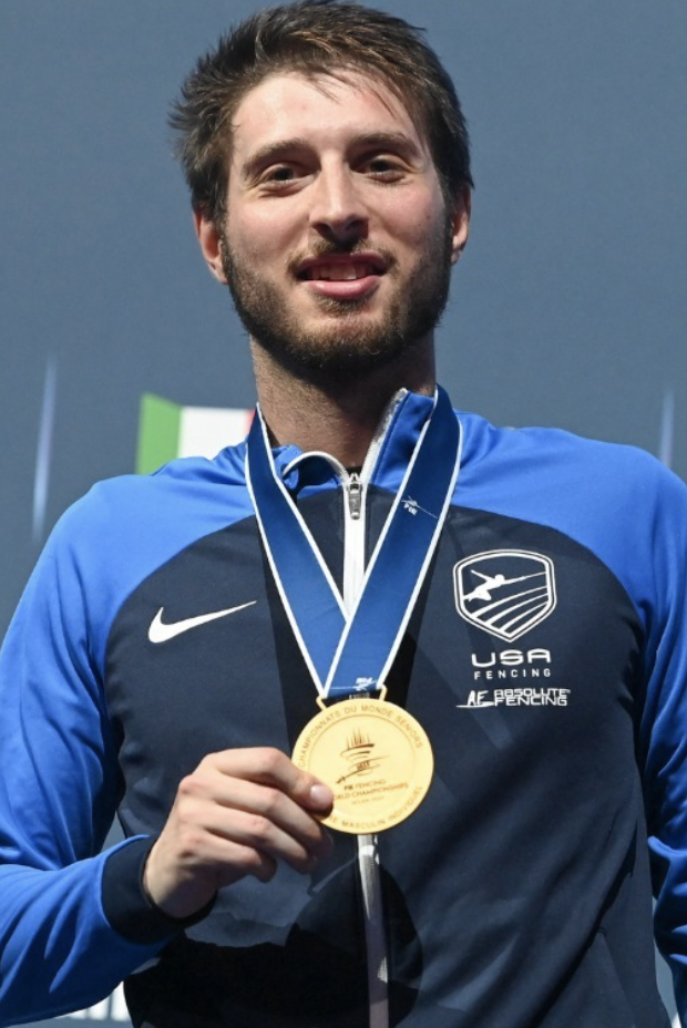 Team USA's Eli Dershwitz is the Senior World Champion for Men's Saber