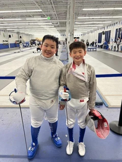 TMFC Saber Fencers (and One Foilist too) Fence in Beantown