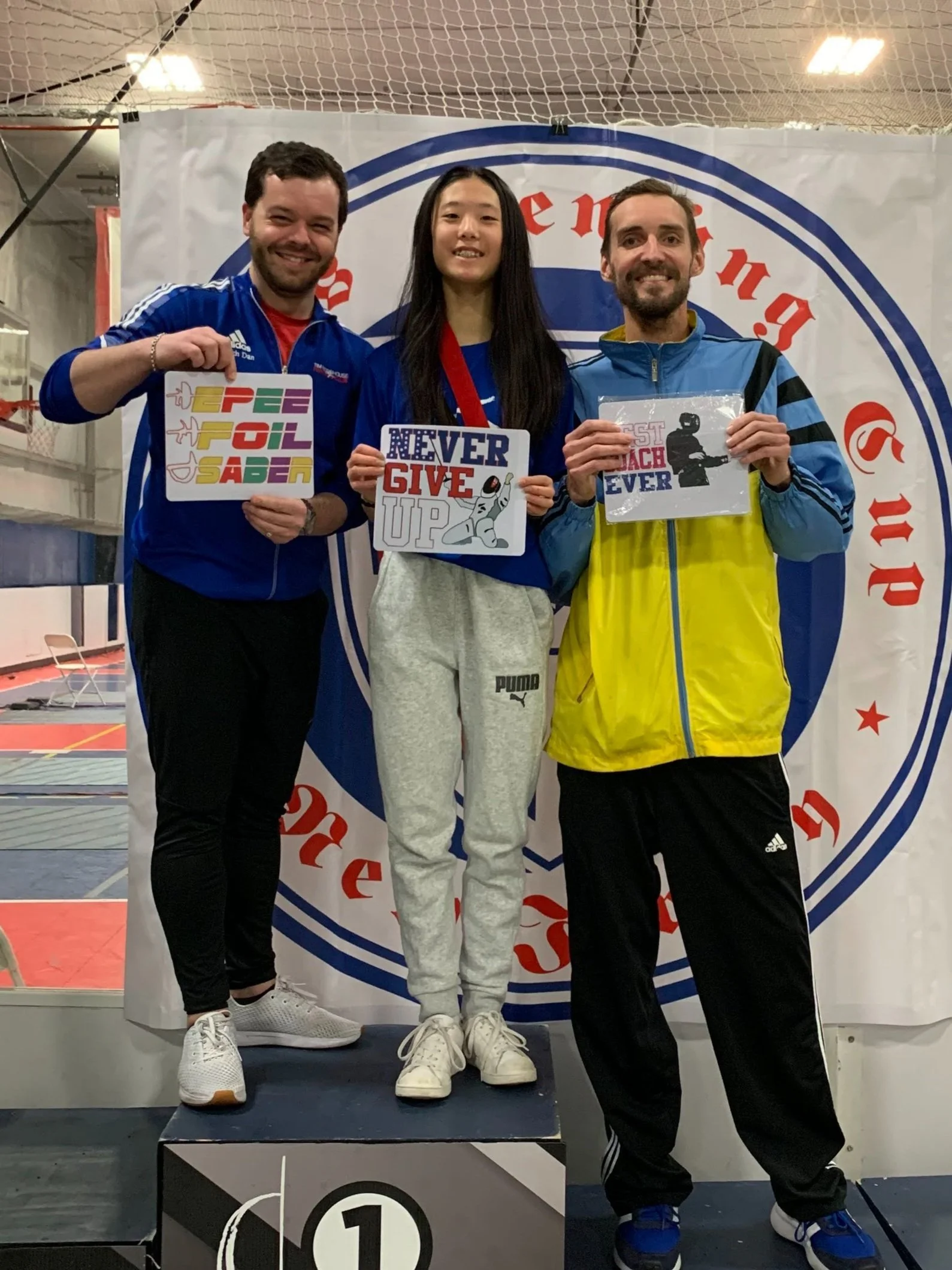 The Young Women Foil Fencers Brought it Home at the Morris Cup RYC