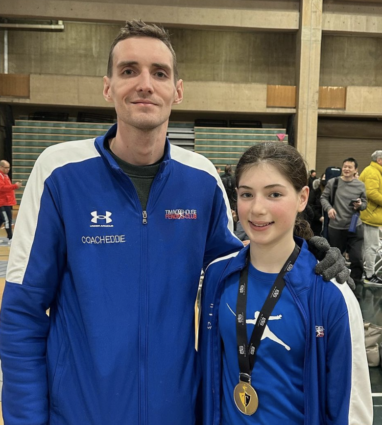 Ella calise Thrust medal.png