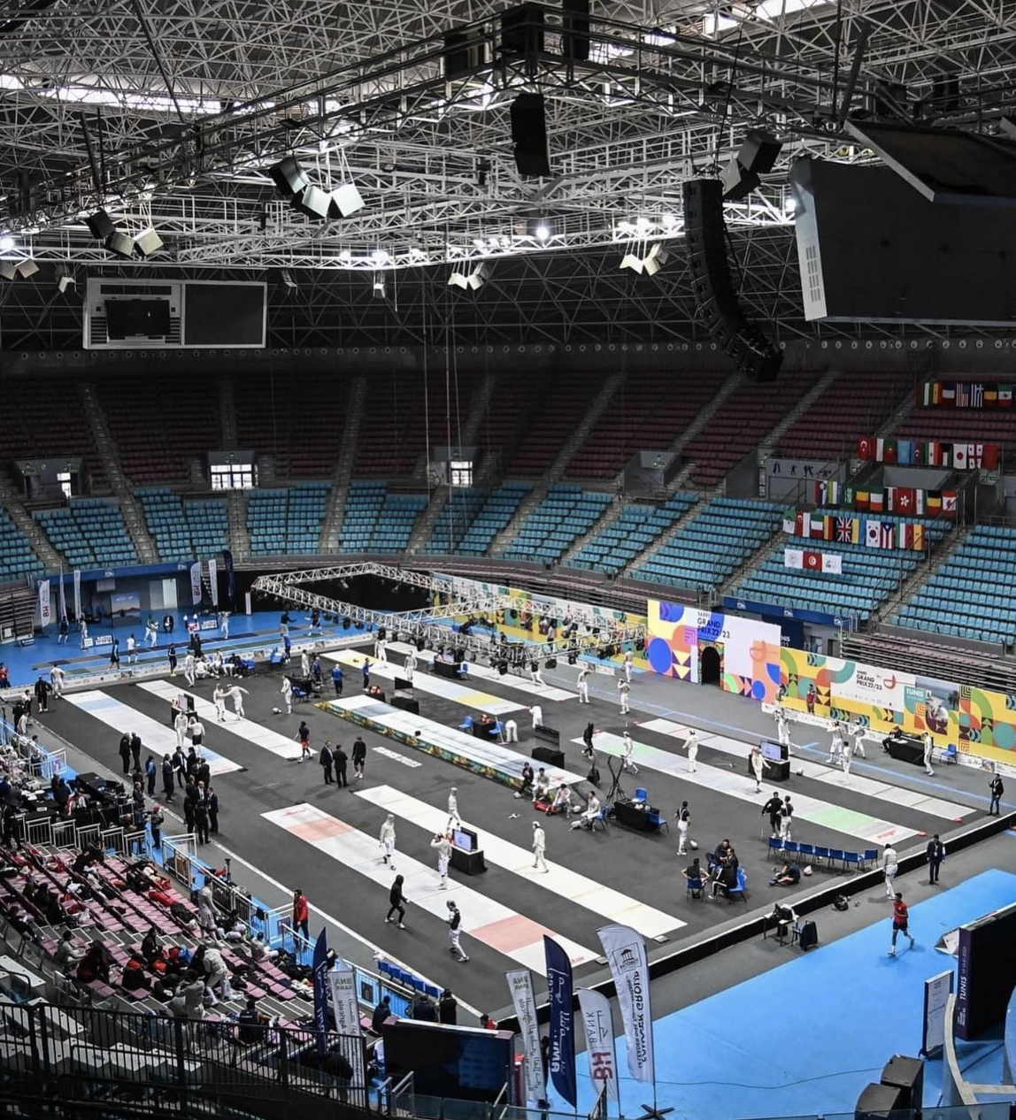 Tim Morehouse Fencers Nickolas Rusadze, Shaun Kim Win World Cup Medals