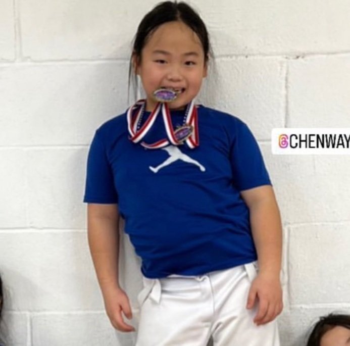 Chloe Chen Wins Double Golds at the Morehouse Youth Saber Cup #3
