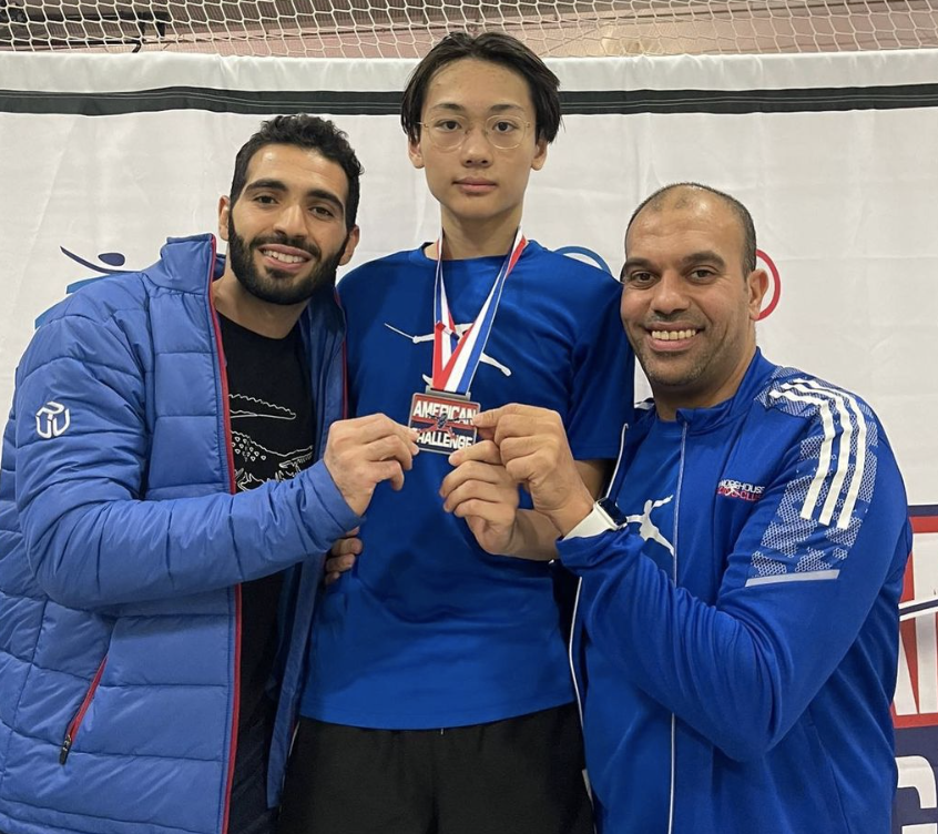 Robert Wang AmChal medal.png