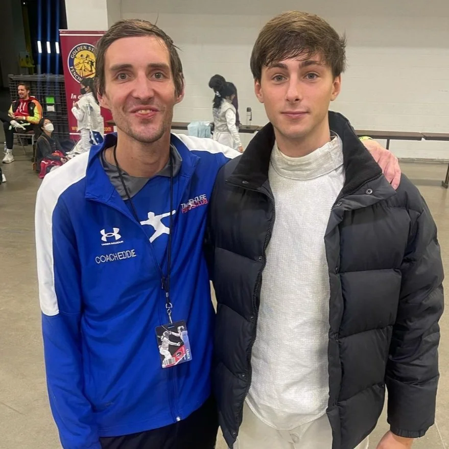 Experience, National Points and Medals Were Earned by TMFC Fencers at the October NAC