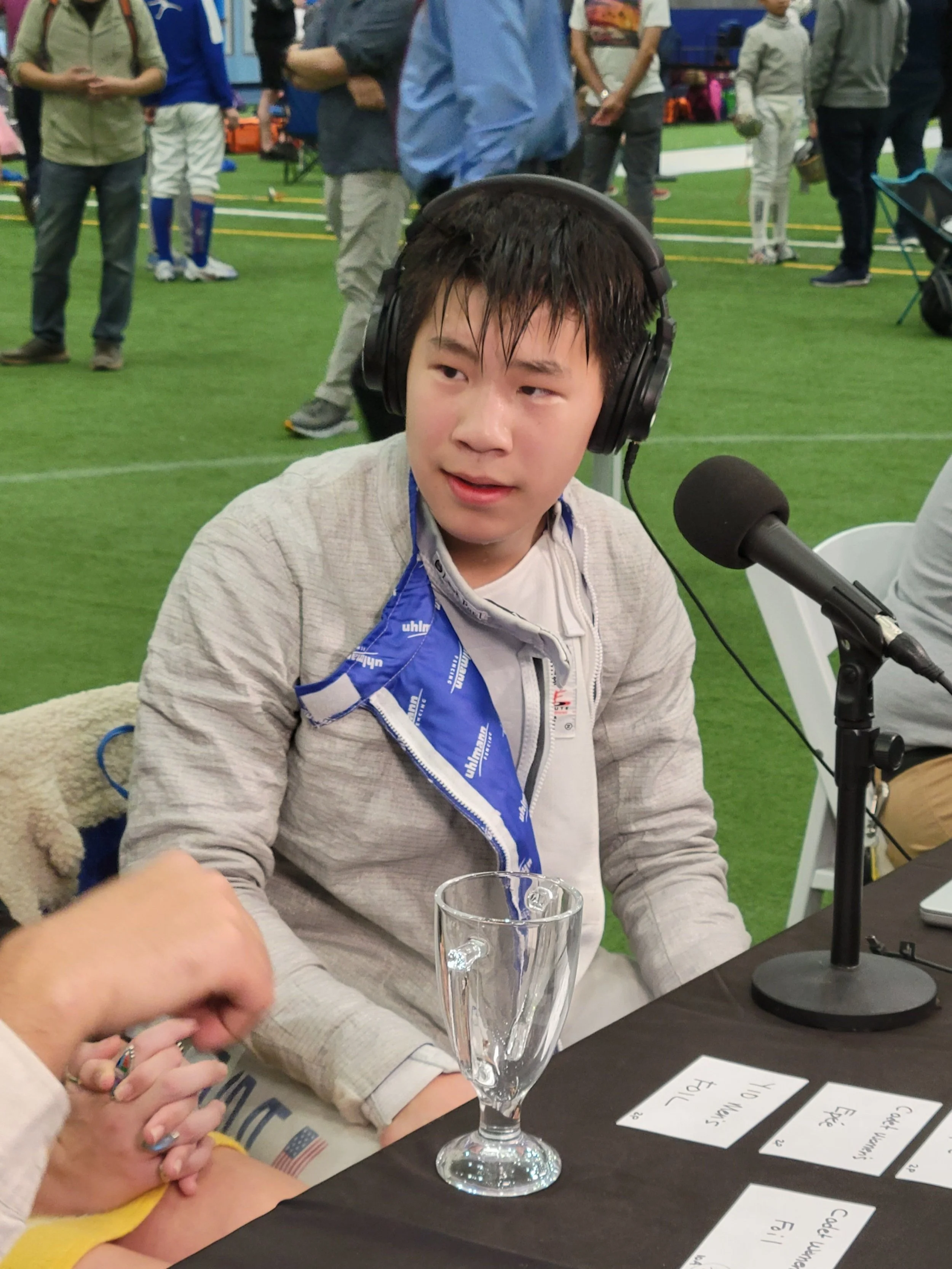 Shaun Kim Wins Gold in Cadet Men's Saber at the 9-State Fencing Cup