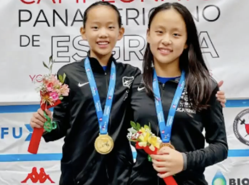 Grace Feng, zizi Dai Medals Pan AM.png