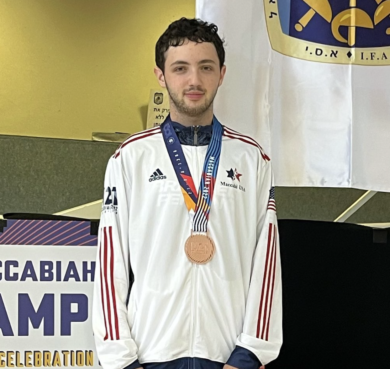 Seth Edelman Won Bronze at the Maccabi Games