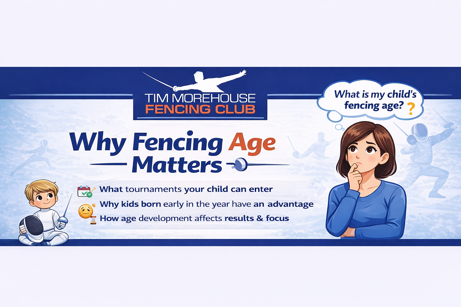 ⭐ What Every Fencing-Parent Should know: What Is My Child’s Fencing Age? (and why it matters)