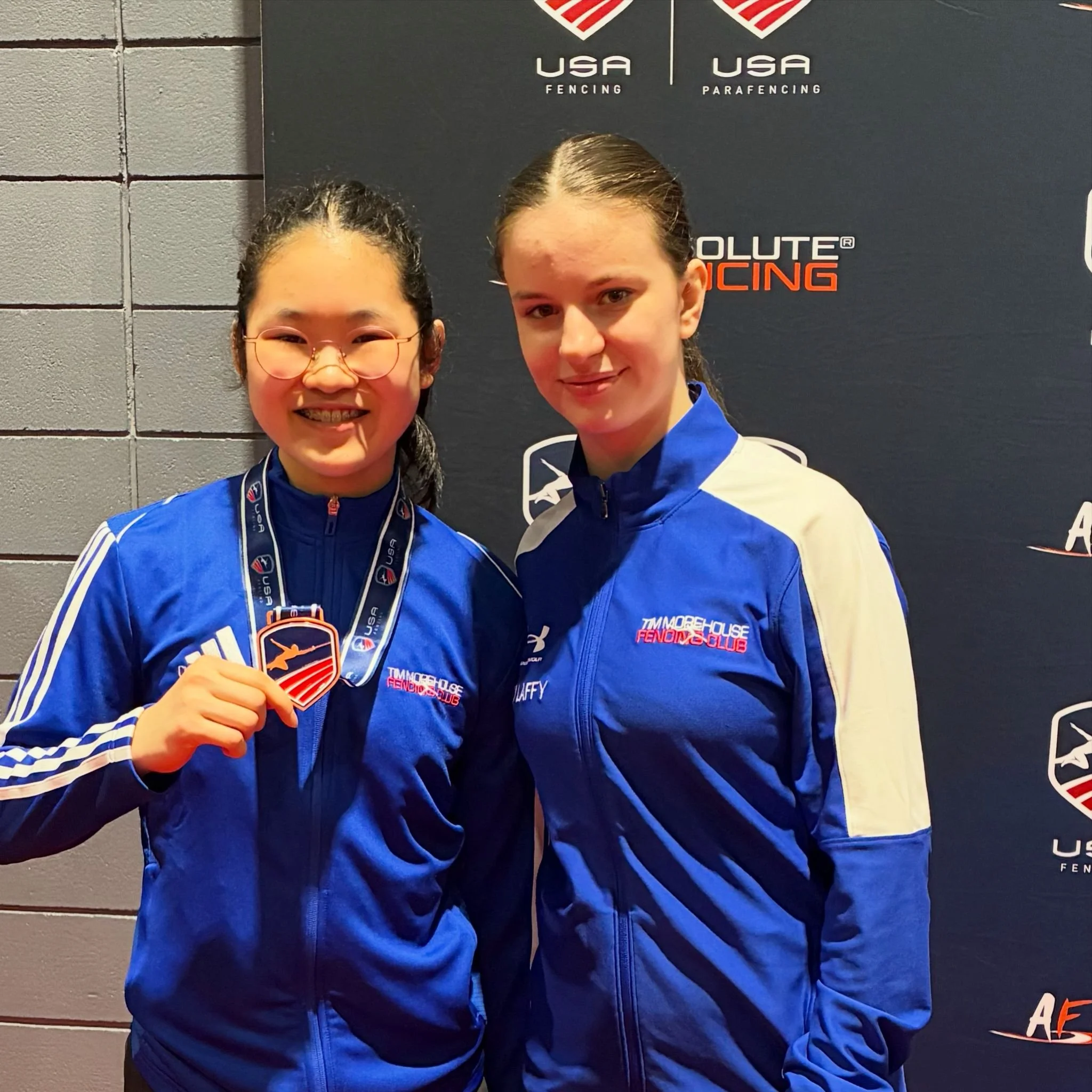 6 APRIL NAC MEDALS FOR TIM MOREHOUSE FENCING CLUB