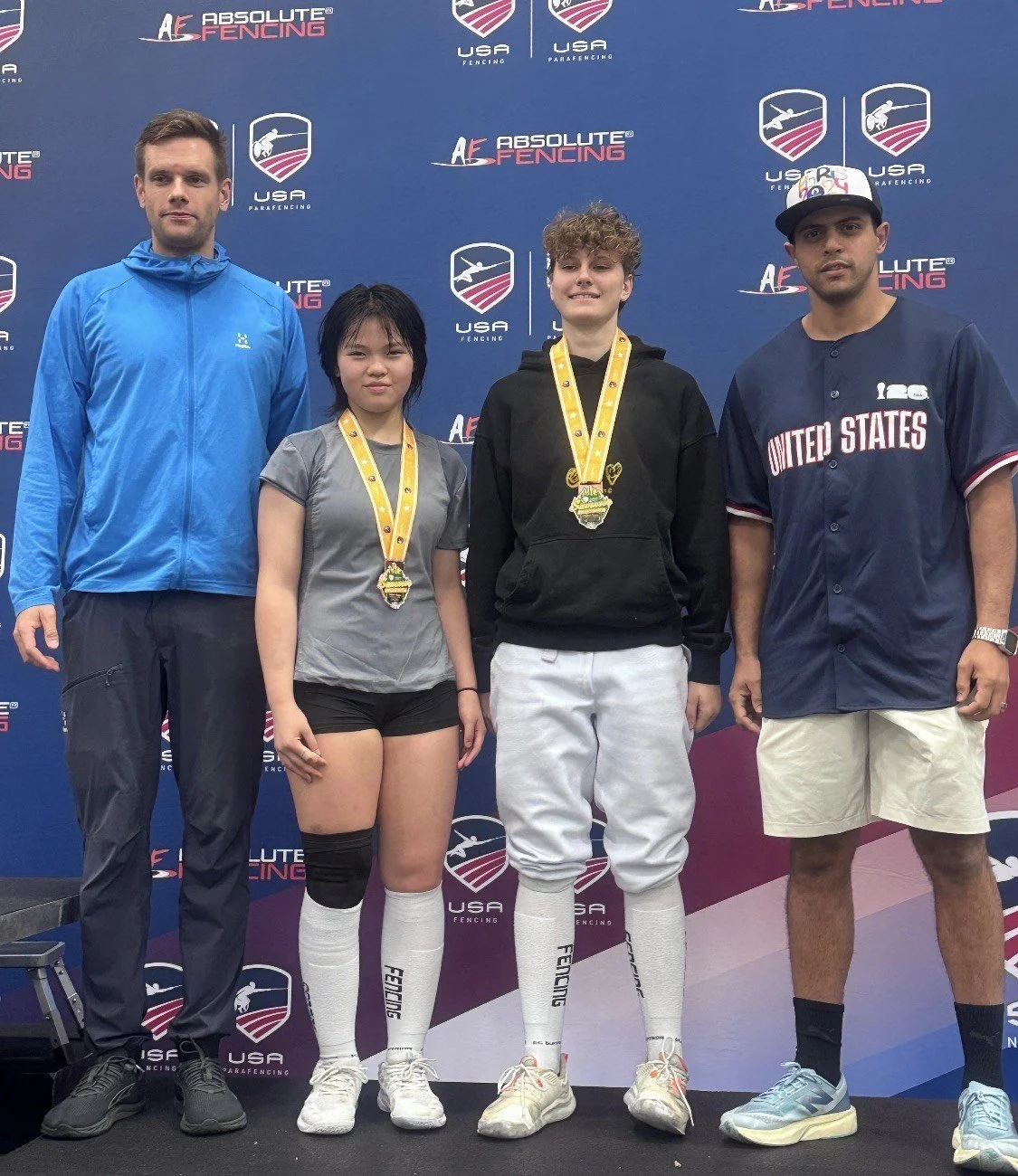 TMFC at Summer Nationals: Two Foil Medals! Ella Zhu Wins Bronze, Anastasia Roberts Takes 6th