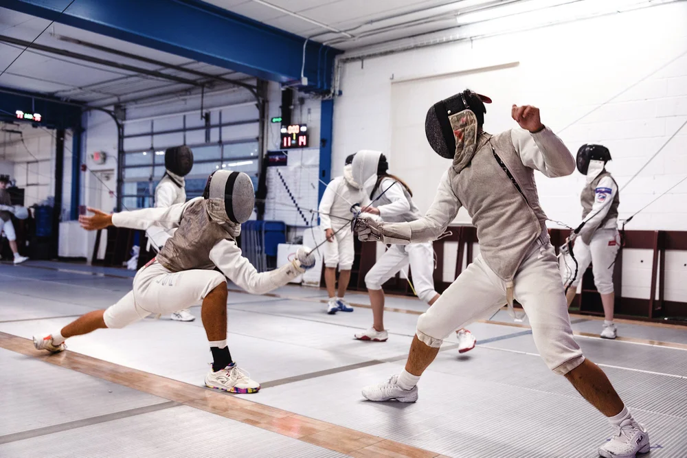 New fencer getting started at Tim Morehouse Fencing Club in New York