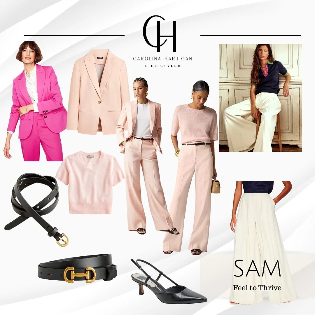 Meet @samanthakwarner &hellip; met her through my networking group and she became a bestie in about a minute! 💖 from London, her style is on point. Classic, Stylish, Perfection. Meet her at @feeltothrive today! 
💖
#feeltothrive #stylist #style #cla