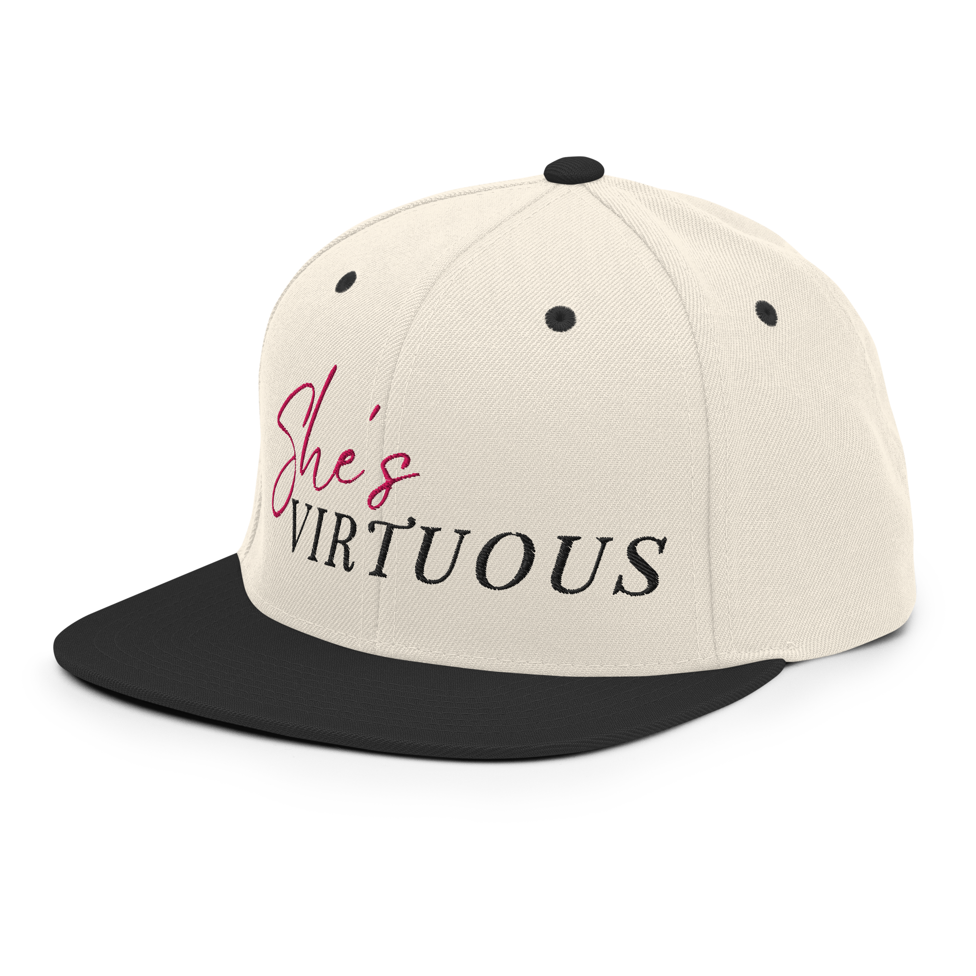 She's Virtuous Signature Snapback