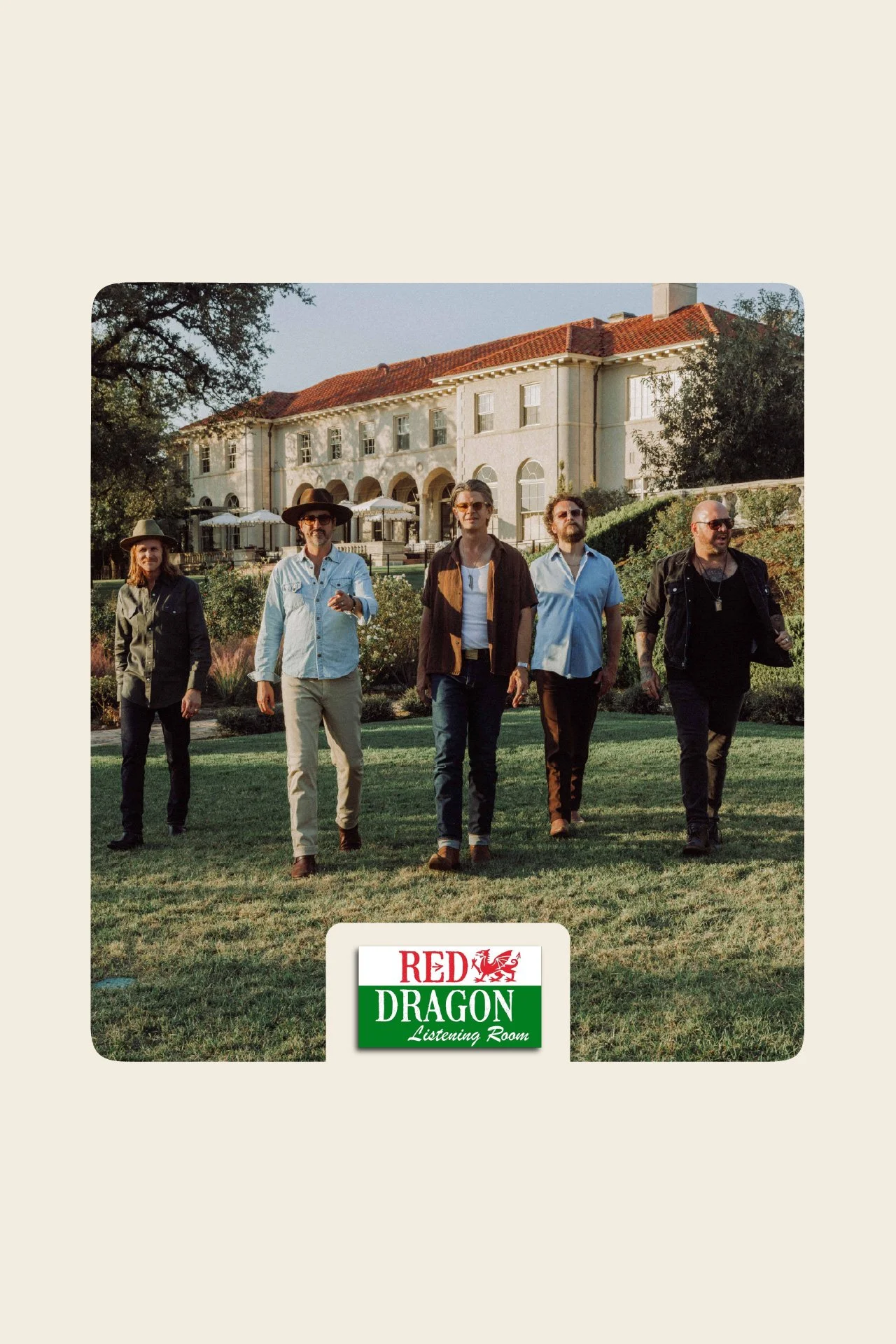 Red Dragon Presents: The Band of Heathens in Concert