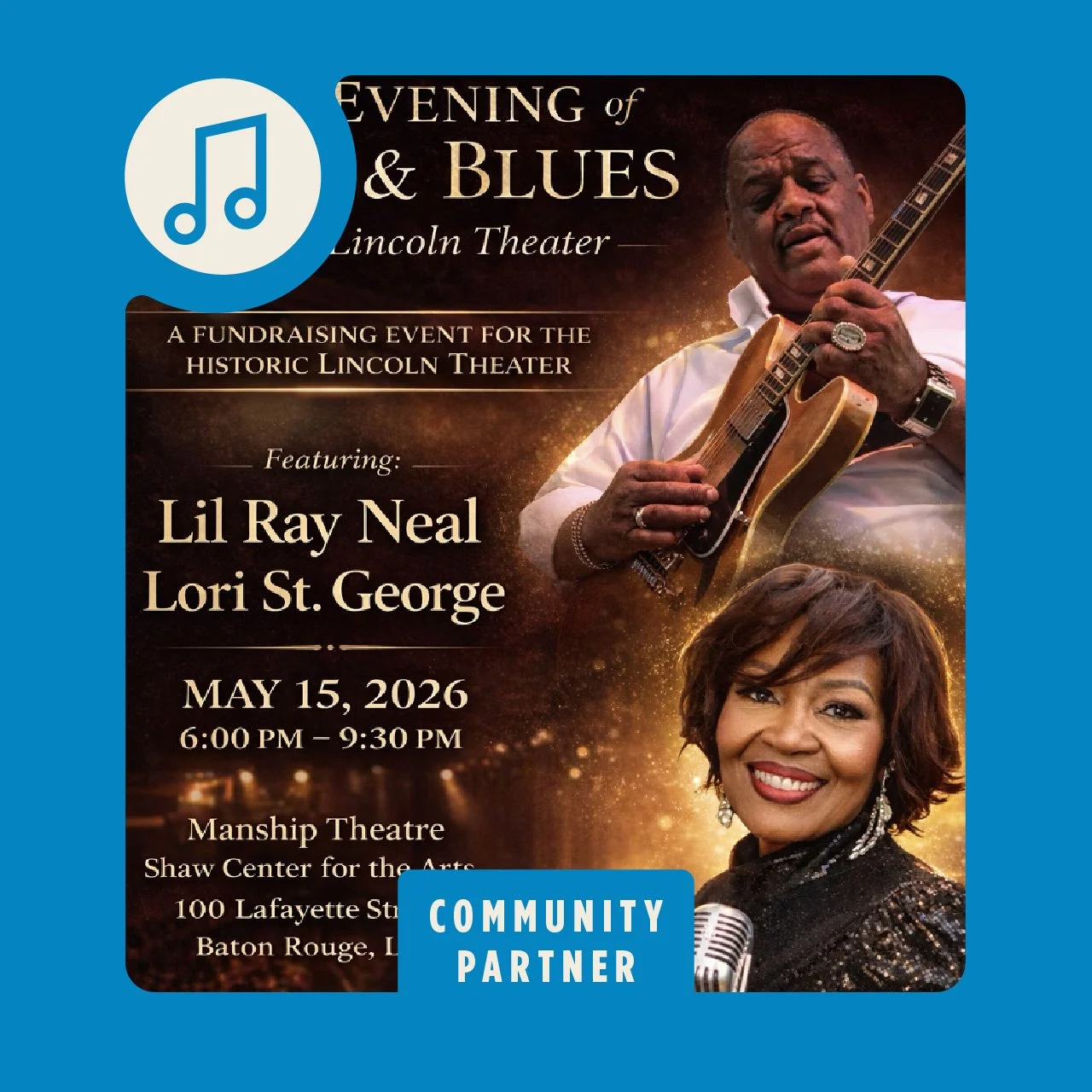 An Evening of Jazz and Blues for the Lincoln Theater