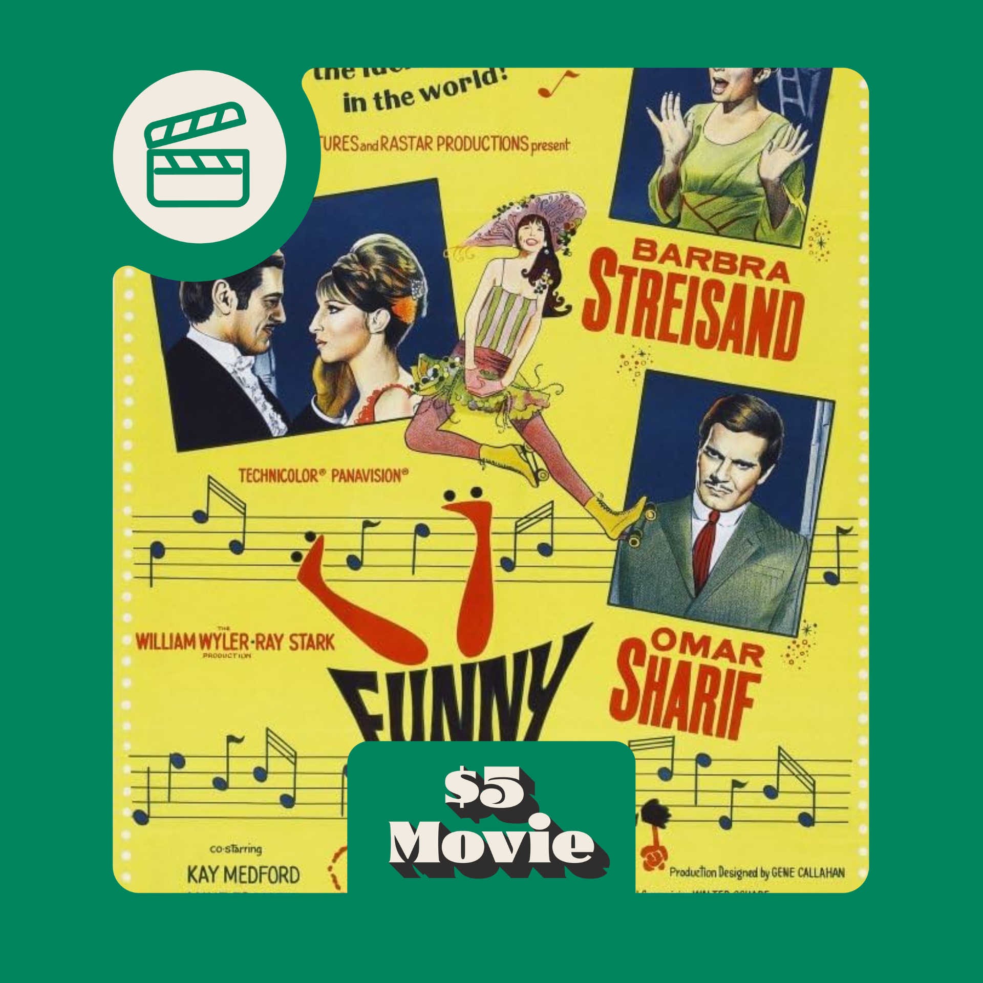 Funny Girl - $5 Movie at Manship Theatre