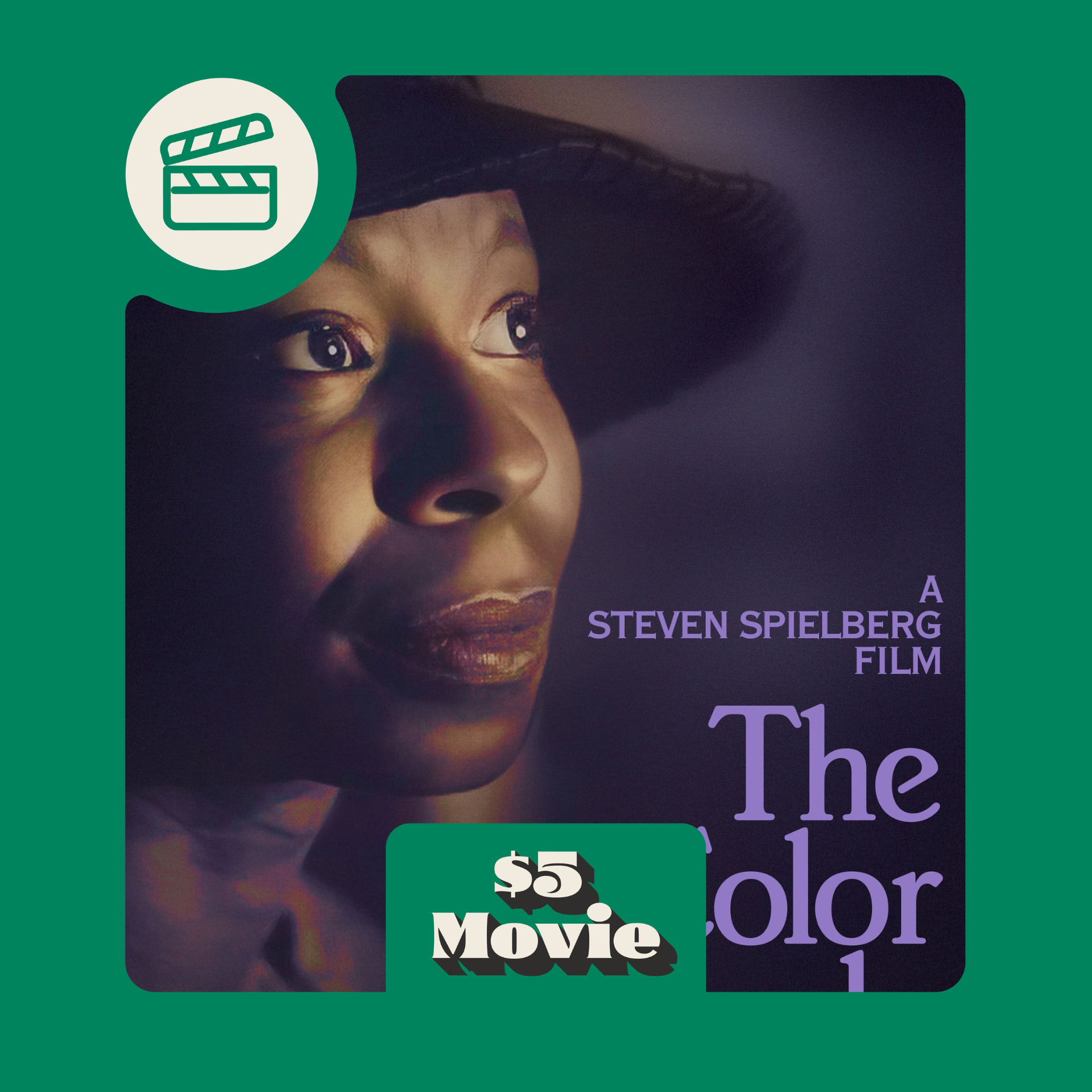 The color purple - $5 Movie 