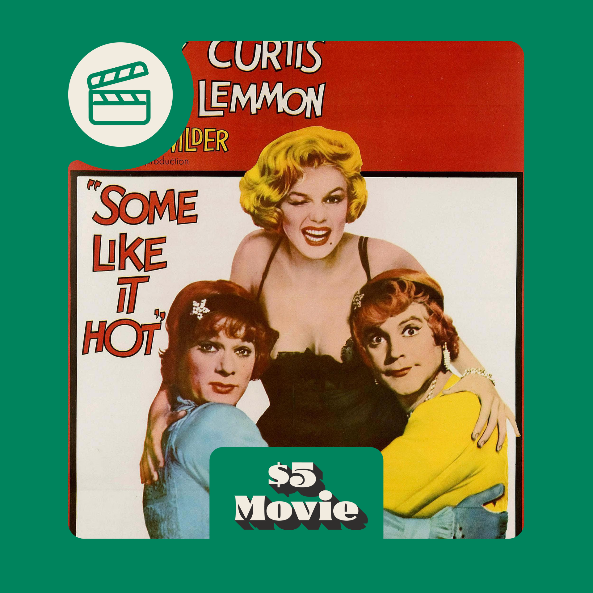 Some like it hot - $5 Movie 