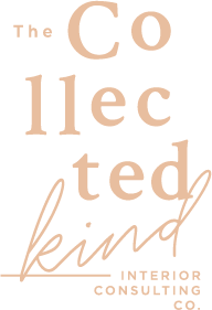 Text reading 'The Collected Kind Interior Consulting' in different font sizes and styles.