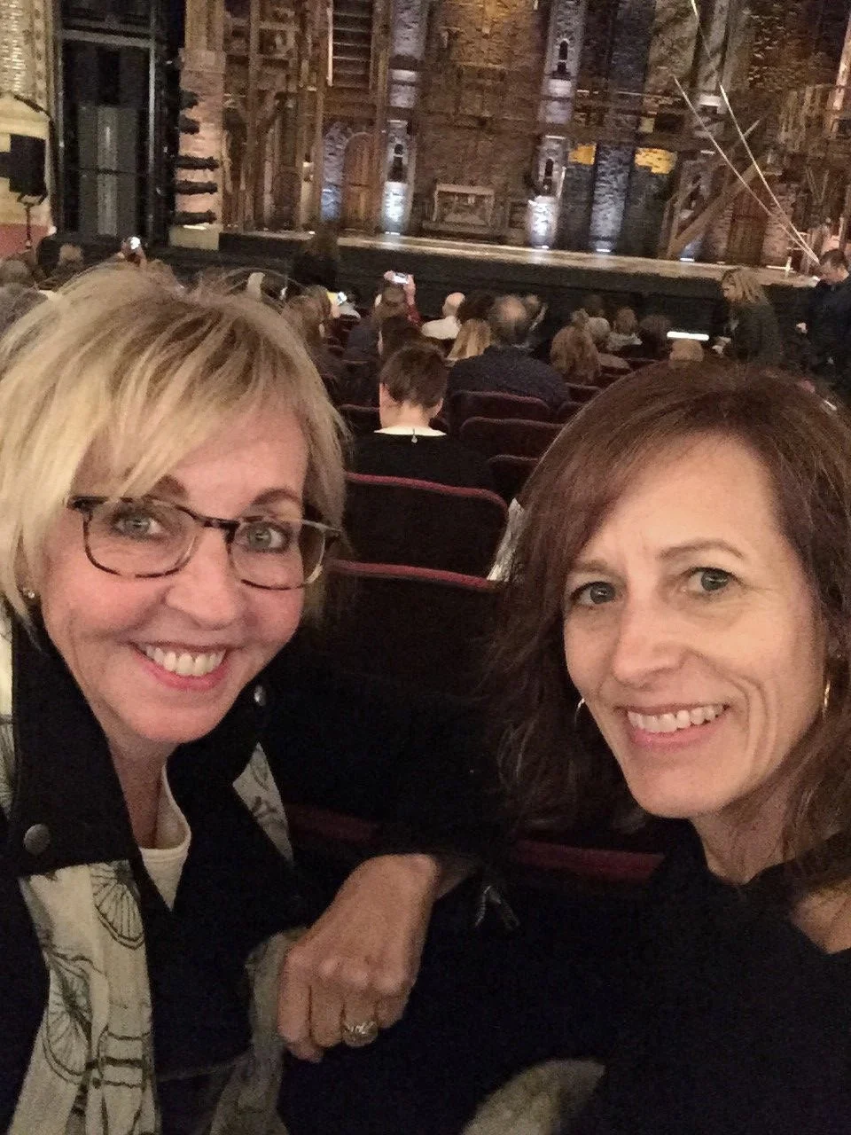 Janell and Barb at a show