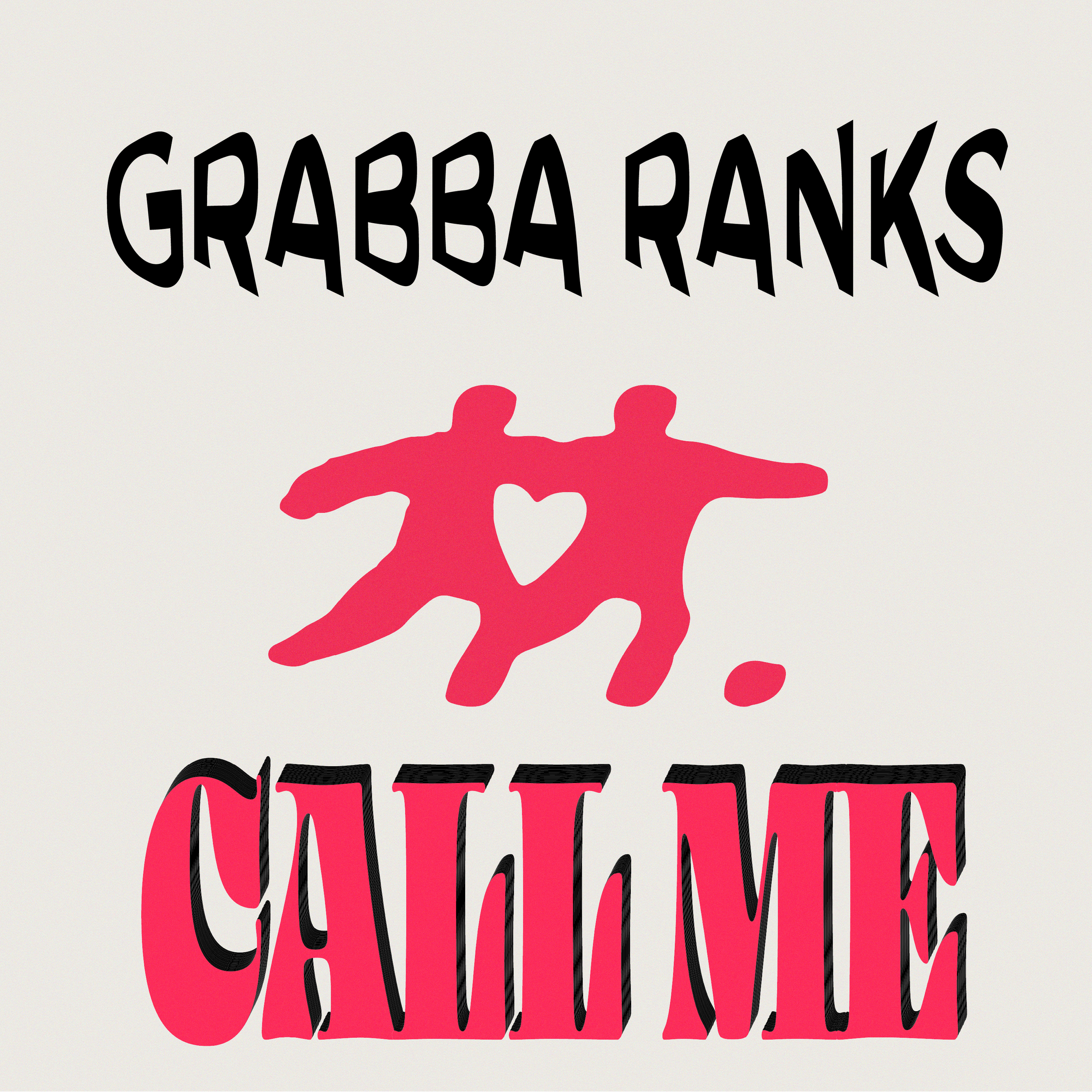 A graphic with the text 'Grabbas Ranks' at the top, an illustration of two people holding hands with a heart shape between them in the middle, and the word 'CATIONE' at the bottom in large pink and black letters.